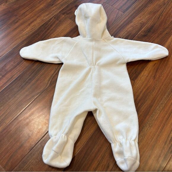 Disney Winnie the Pooh vintage fleece hooded snowsuit - Picture 2 of 4